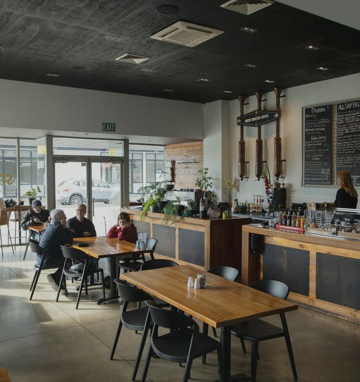 Cafe at homebase christchurch