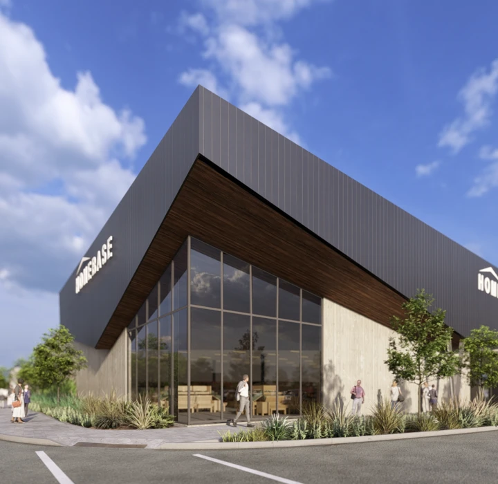 Artistic render of Homebase Christchurch